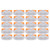 20Pcs Lever Nut Wire Connectors Quick Compact Splice Conductors Push in Terminal Block 223‑2P