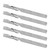 5pcs Tungsten Steel Wood Carving Router Bit Spiral Milling Cutter Parts 3.175 X 15mm