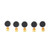 20 Pcs DC Mini Vibration Motor Tiny Flat Coin Button Contact Vibrating Motor for Tablet Cell Phones
