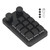 Mini Gaming Keypad 12 Keys 2 Knobs Blue Switch Black Color Programming Macro Keypad with RGB Light for Industry