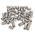 100Pcs Thread Inserts Male Female Reducing Nut Repair Tool Stainless Steel Wire Fastener M3x0.52.5D