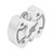 Aluminum Shaft Clamping Hub 6mm DBore Clamp Mounting Accessory Parts 330900161006