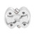 Aluminum Shaft Clamping Hub 6mm DBore Clamp Mounting Accessory Parts 330900161006