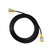 1pc 64MPa Hydraulic Pressure Test Hose 5.0M/16.4FT M16-M16 Female Liquid Black