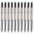 10Pcs Metric Tap Manual M4 Carbon Steel Hardware Machine Tools Industrial Supplies