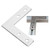 10Pcs Aluminium Profiles Connection Plate Carbon Steel Connetcing Fasteners 202020L Plate
