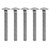 30Pcs M8x1.25 Screw Bolt A2 Stainless Steel Cup Square Coarse Thread Carriage Bolts DIN603M8x70