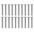 30Pcs M8x1.25 Screw Bolt A2 Stainless Steel Cup Square Coarse Thread Carriage Bolts DIN603M8x70