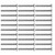 30Pcs M8x1.25 Screw Bolt A2 Stainless Steel Cup Square Coarse Thread Carriage Bolts DIN603M8x70