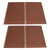 20Pcs Binding Cover Thickened PP Plastic Hard Waterproof B5 26 Holes Paper Covers for Reports and Presentations Coffee