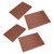 20Pcs Binding Cover Thickened PP Plastic Hard Waterproof B5 26 Holes Paper Covers for Reports and Presentations Coffee
