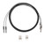 2PCS Fiber Optic Sensor Cable 0‑3600mm Detection Distance Through Beam Optical Fiber Probe Sensor TP‑16C