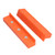 2Pcs Jaws Protection Cover ABS Multiple V Shape Grooves Magnetic Bench Vise Jaw Protectors6in