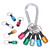 10Pcs Hex Shank Keychain Extension Bar Drill Bit Adapter Fast Change Holder 1/4in Buckle