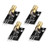 4pcs 5mW 650nm Laser Transmitter Module Red Dot Laser Diode Module for Laser Sensor Projects