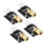 4pcs 5mW 650nm Laser Transmitter Module Red Dot Laser Diode Module for Laser Sensor Projects