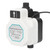 24V Water Pressure Booster Pump ABS Mini Quite Automatic G1/2 DC Shower Booster Pump for Home Garden 100‑240V 75W EU Plug