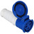 3 Pin Circular Connector IP67 Waterproof Heat Resistance Insulativity Industrial Socket Connector 220‑