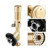 Professional Portable Brass Kitchen Cooking Gas Butane Culinary Torch Welding BBQ Flame Gun