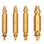 4Pcs Dual Head Screw Extractors Kit Broken Damaged  Remover Drill Bits