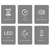 Digital Kitchen Timer Magnetic Count Up/Down Function Clock with Stand and Large LED Display Sound Alarm Silent Operation  Kids Kitchen Time Management Tool for Testing Exercise Game Teaching Learning Cooking