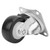 2in TPU Swivel Caster Universal Wear Resistant Flexible Rotation with 6001ZZ Bearing for Tool Cart