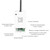 2.4 Inch Wireless Voltage Meter Ammeter Voltmeter Coulometer Battery Power Detector Battery Capacity Tester Real-time Battery Monitor