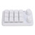 12 Keys Small Keyboard with Dual Knobs and RGB Light Type C Wired Blue Switch Programmable Macro Mechanical Keyboard