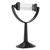 Optical Glass Triangular Prism with Stand Physics Light Spectrum Teaching Tool