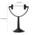 Optical Glass Triangular Prism with Stand Physics Light Spectrum Teaching Tool