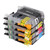 4 Color Disposable Ink Cartridge Fluent Printing Stable Chip Printer Ink Cartridge Replacement BK C M Y LC563