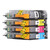 4 Color Disposable Ink Cartridge Fluent Printing Stable Chip Printer Ink Cartridge Replacement BK C M Y LC563