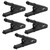 5Pcs Power Test Clip Good Electrical Conductivity Corrosion Resistance Electrical Mini Test Clamp Clips for ElectronicBlack