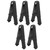 5Pcs Power Test Clip Good Electrical Conductivity Corrosion Resistance Electrical Mini Test Clamp Clips for ElectronicBlack