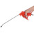 Air Blow Gun Dust Cleaning Adjustable High Pressure Copper Core Tool Accessory with Nozzle Red
