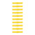 10pcs 4mm Insulated Banana Coupler Female to Female Extension Banana Plug Connector for Electronics AppliancesYellow