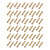 30 Sets RC Battery Male Female Connector Brass Gold Plated Male Female Banana Connector Plug for Remote Control Models