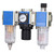 Compressed Air Filter Regulator Lubricator Combo Water Oil Separator 3 in 1 3 UnitGC200-06