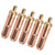 5Pcs Acetylene Cutting Tips Brass Copper Welding Nozzles Torch Consumables Accessories