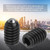 10pcs M4 Screw Thread Hex Socket Carbon Steel Ball Spring Plungers Set (M4*8)