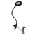 Clamp Magnifying Lamp USB LED Lighted Glass 11 Levels Brightness Adjustable for Soldering