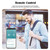 WiFi Temperature Humidity Monitor Smart Temperature and Humidity Sensor with LCD Screen Indoor Thermometer Hygrometer Compatible with Alexa  Home