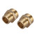 Brass Fitting Hex Nipple Reducing Male Pipe 3/4" to 1/2" Water Tube Fittings (Intensification)