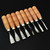 8 In 1 8 Pcs Wood Cutter Wood Carving Tools Woodworking Tool Detail Chisel Home household Multifunction Utility Tool Set