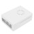 Protective Enclosure Flame Retardant ABS Burr Free Protective Case for Raspberry Pi 3 Modelo B+ White