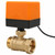 AC220V G1" Electric Valve 3-Wire 2-Point Control Female Male Thread Motorized Ball Valve