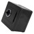 Password Box Durable Metal Password Cash Can Multifunctional Coded Lock Box Spacious Capacity Money Storage Box for Checks Keys Black