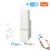 Tuya WiFi Intelligent Pull Bead Curtain Motor Electric Roller Blinds Driver Automatic Opener Support APP/Voive/Remote Control Timer Setup Percentage Control Compatible with Alexa  Assistant