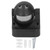 Motion Sensor Detector Switch Waterproof Intelligent Radiationless ABS Housing Infrared PIR Motion Sensor AC110‑240V Black