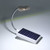 Flexible Arm Solar USB 3LED Clip On Lamp for Bedroom Table Reading Book Light